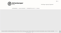 Desktop Screenshot of hirtenberger.com